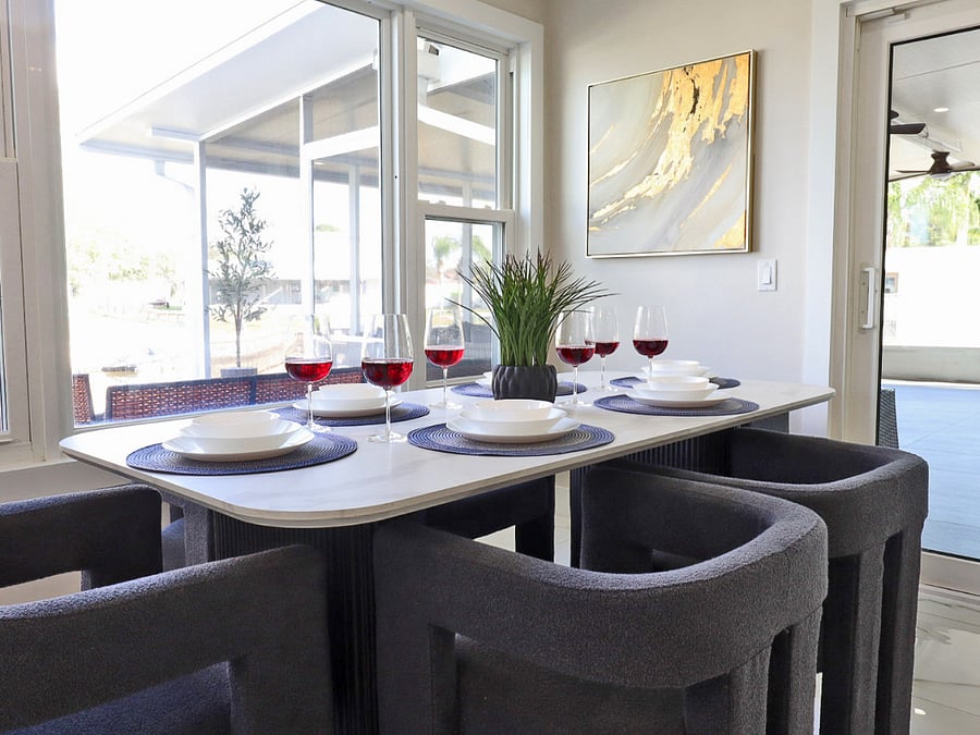 Dining table