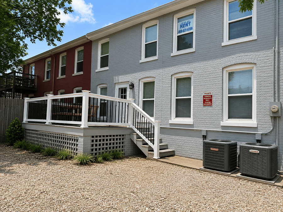 Rear Deck & Parking