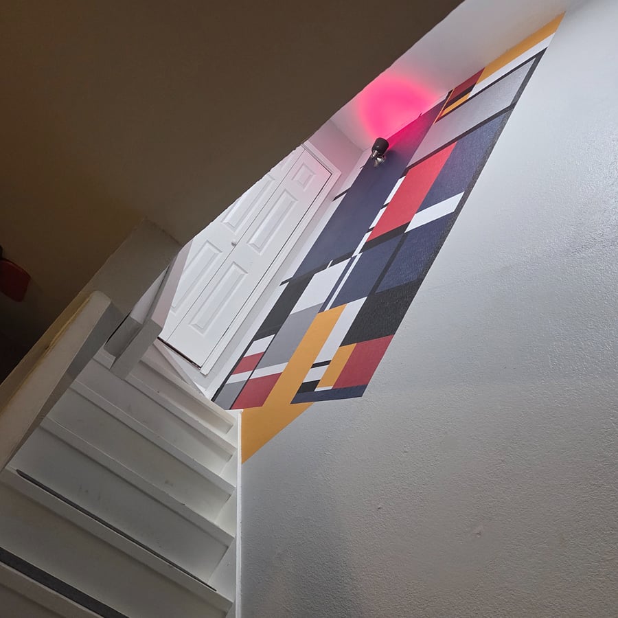 stairs to second level
