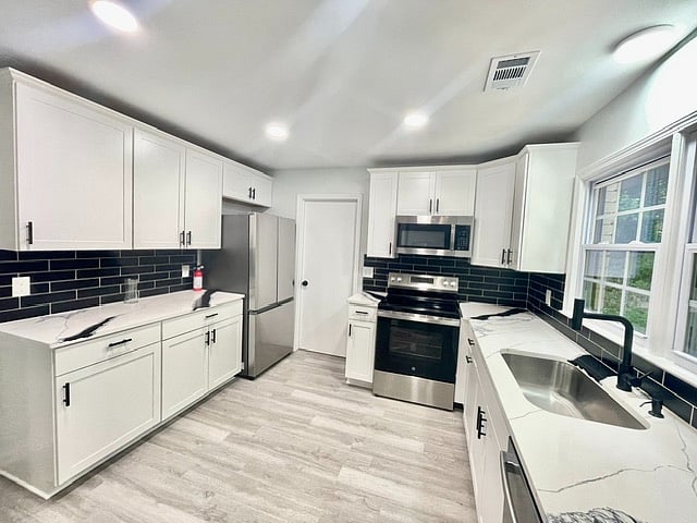 Full Kitchen with all Essentials (New Stainless Steel Appliances)