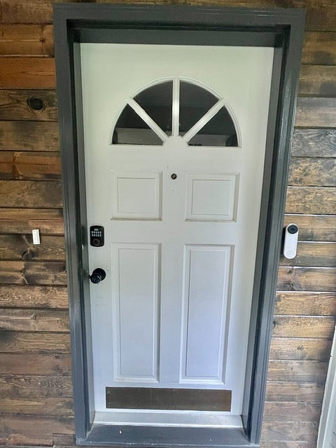 Front Door Code for Easy Access. 