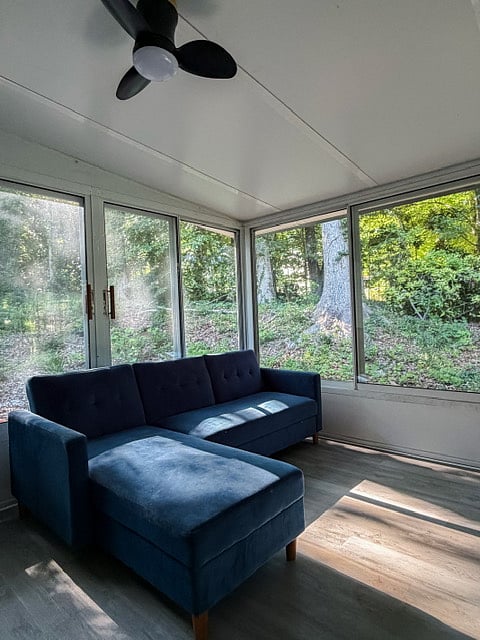 Mountain Views from Sunroom