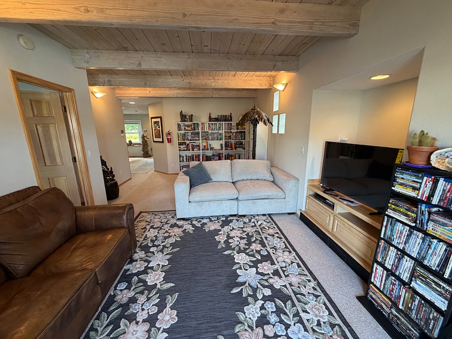 another view of the den