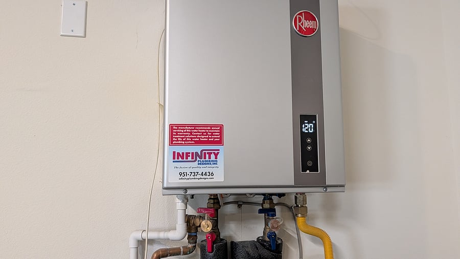 Tankless water heater
