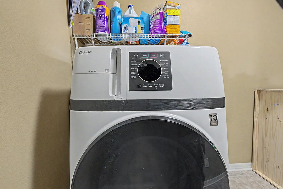 New Washer/Dryer combo (all in one) plus laundry supplies
