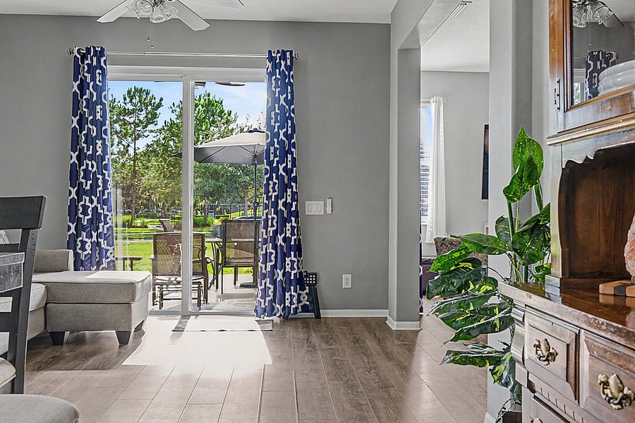 Downstairs view from formal dining/formal Living area