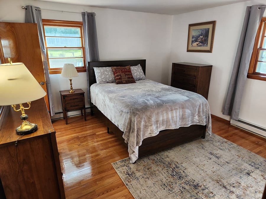 Lockable bedroom 1.
