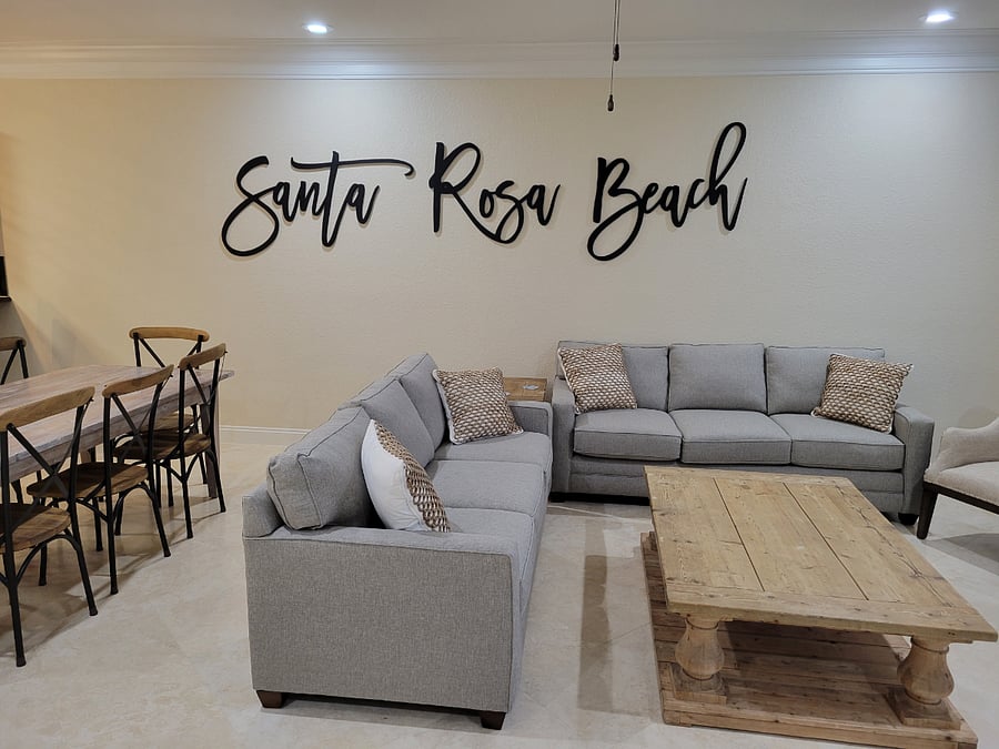 Living Room and Dining Table