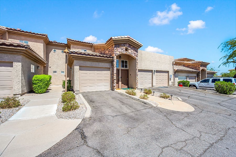 Private one-car garage included.