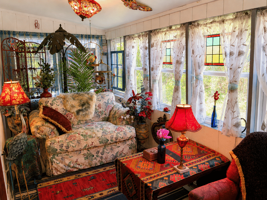 Enclosed 3 season sun porch