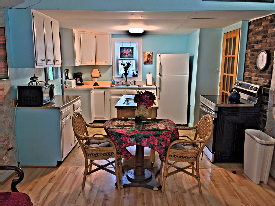 Looking into Kitchen from Living room
