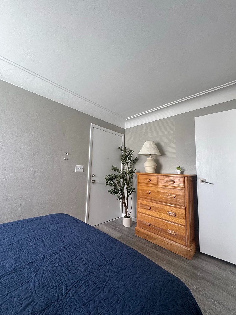 Bedroom-2: dresser and closet