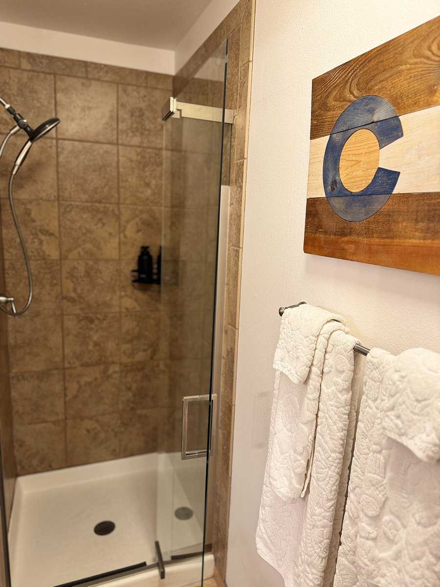 3/4 bathroom on main level