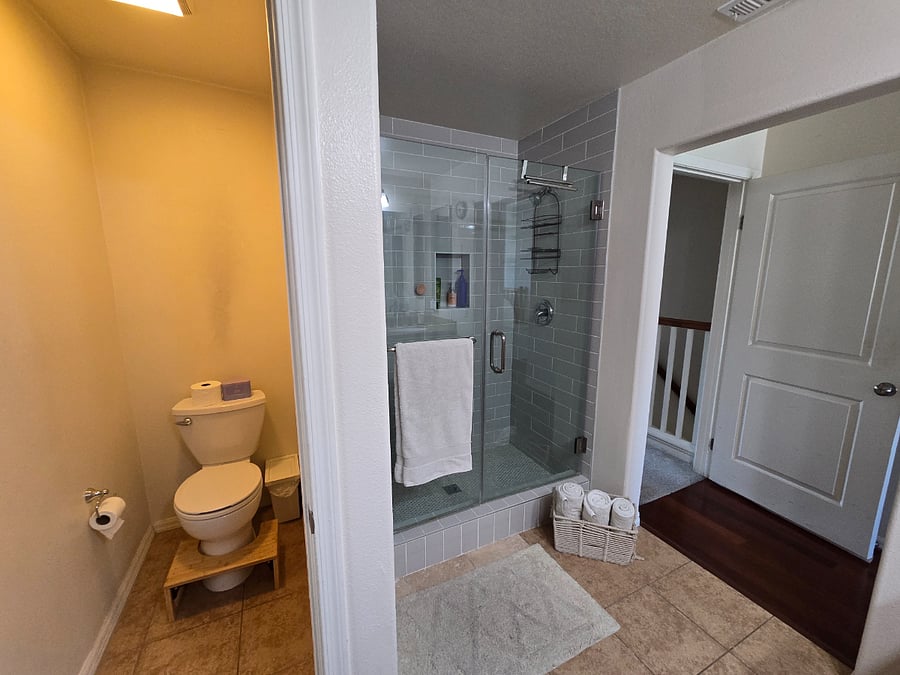 Master full private bathroom