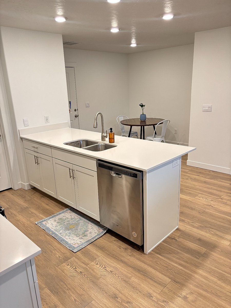 Kitchen and dining area