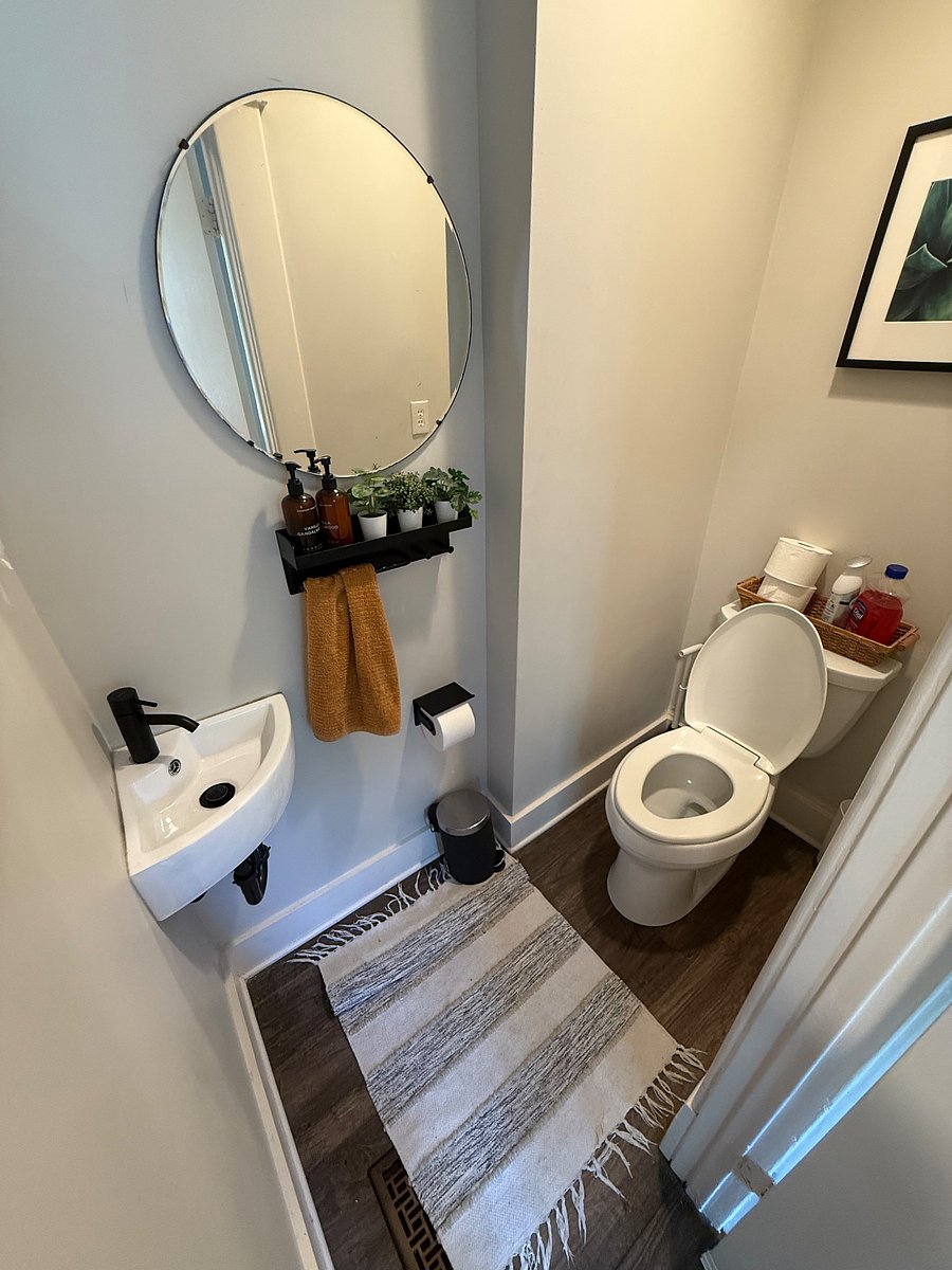 Half Bath on first floor