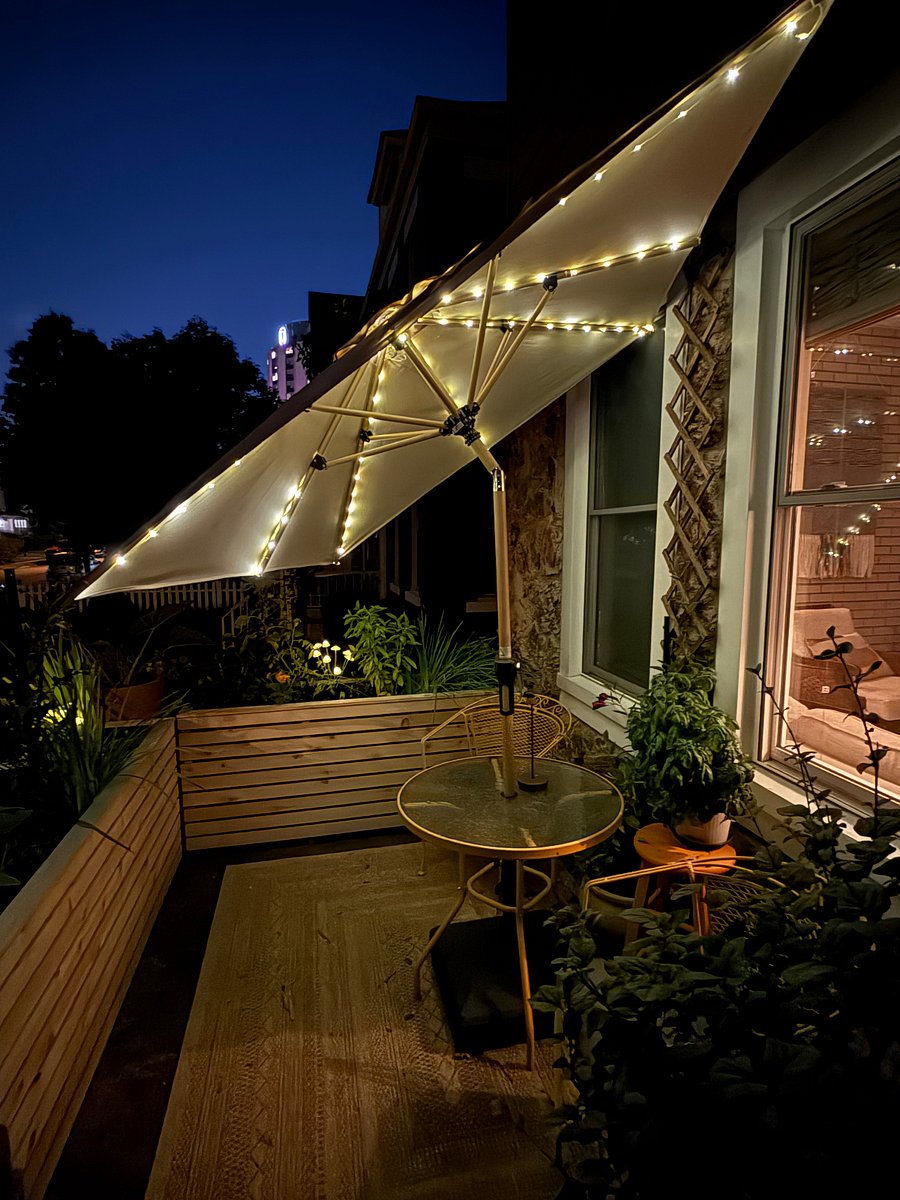 Lighting at night for safety and relaxation