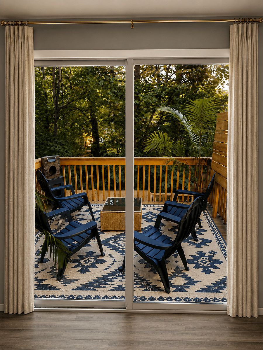 Upper deck: Take life outsidesip your morning coffee, dine outdoors, or decompress on your private upper deck.l
