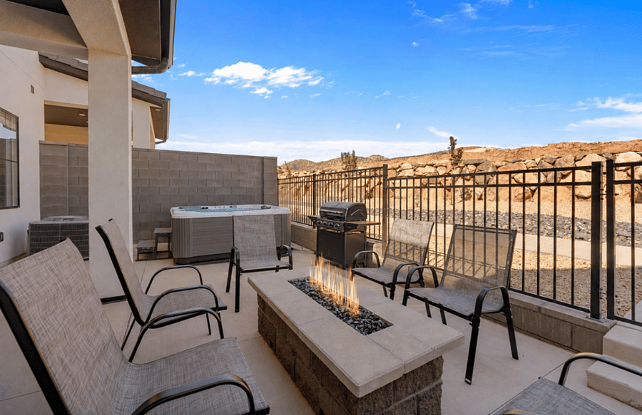 Propane firepit
