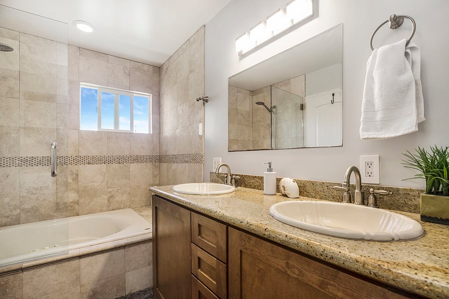 Master bathroom