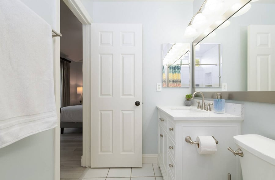 Master bathroom