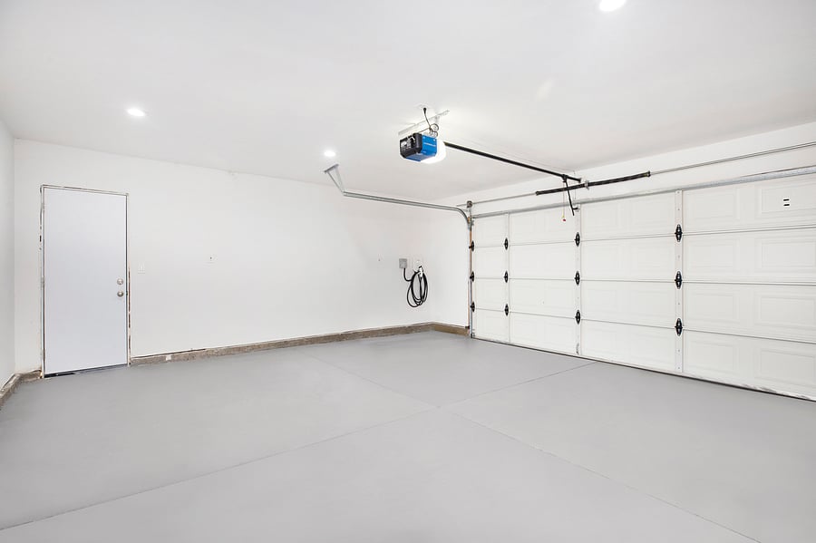 More than just a garage: a flexible space for parking, storage, laundry, or EV charging