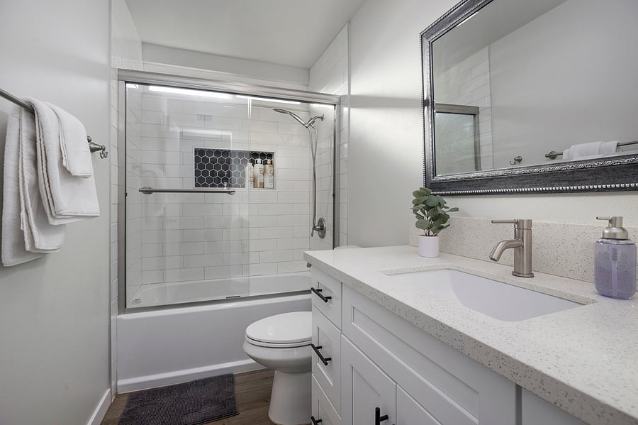 A perfect blend of timeless elegance and modern comfort. Every detail of this master bathroom is thoughtfully designed to create a space that feels luxurious, peaceful, and effortlessly beautiful.
