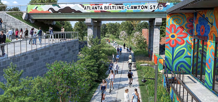 .4 miles to beltline