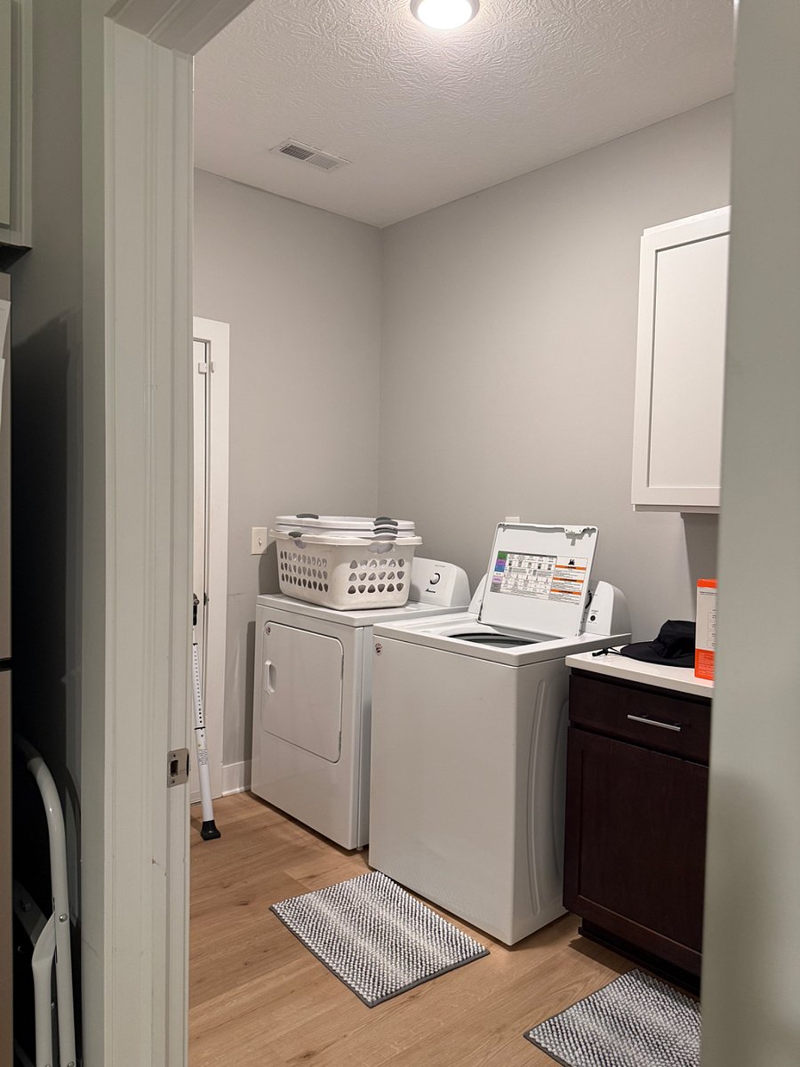 Shared laundry room