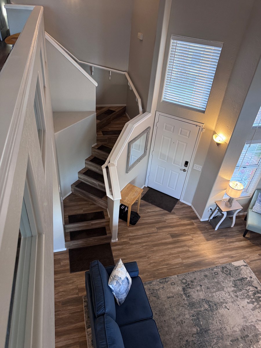 View of Front Door and Stairs