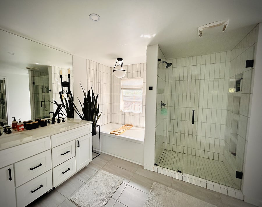 Master bathroom