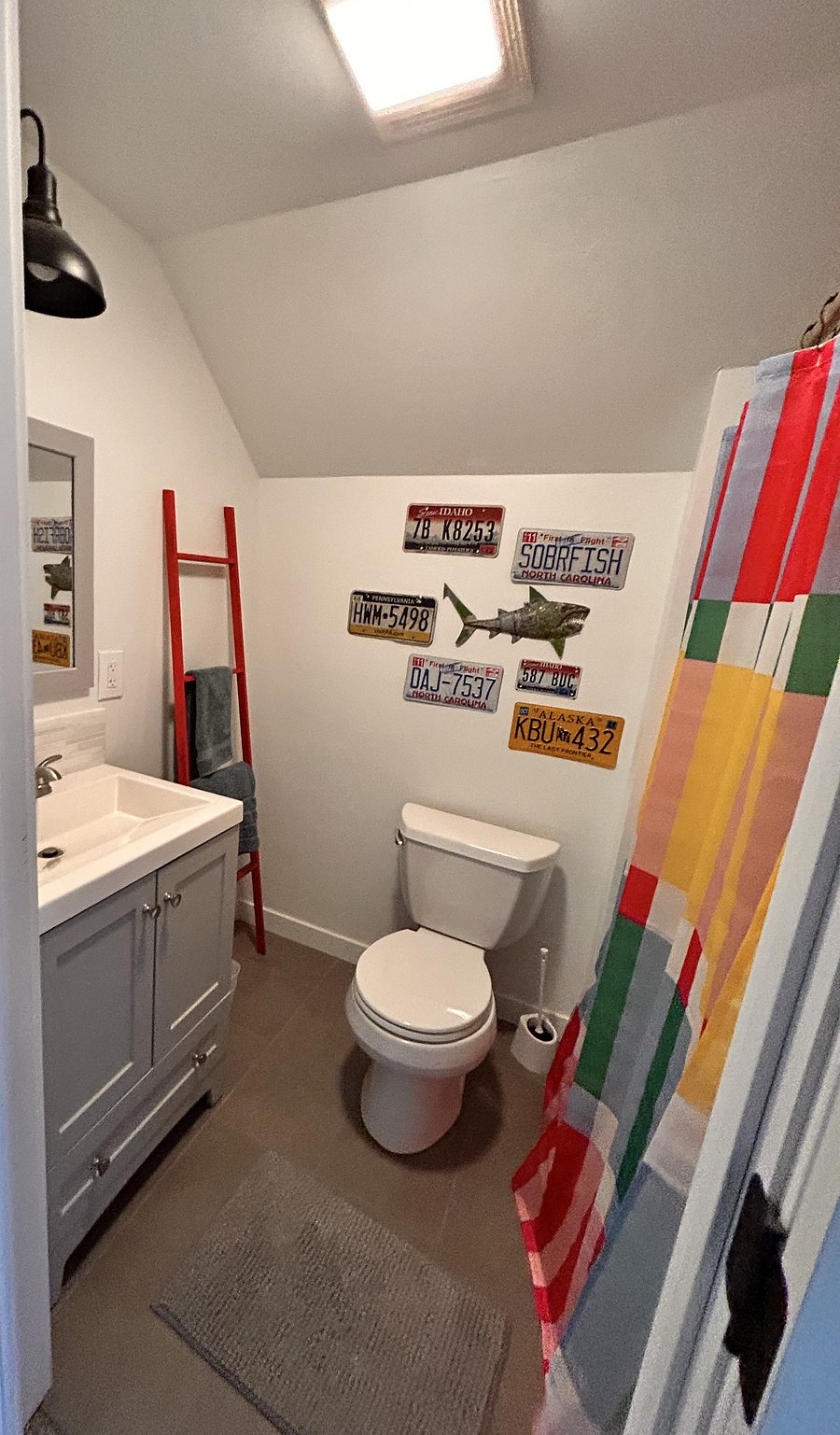 Upstairs bathroom