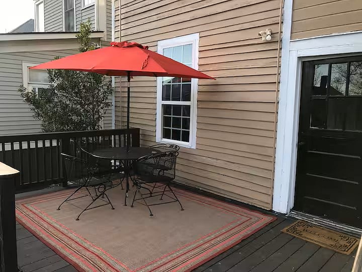 Downstairs Patio