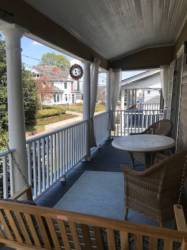 Upstairs Balcony