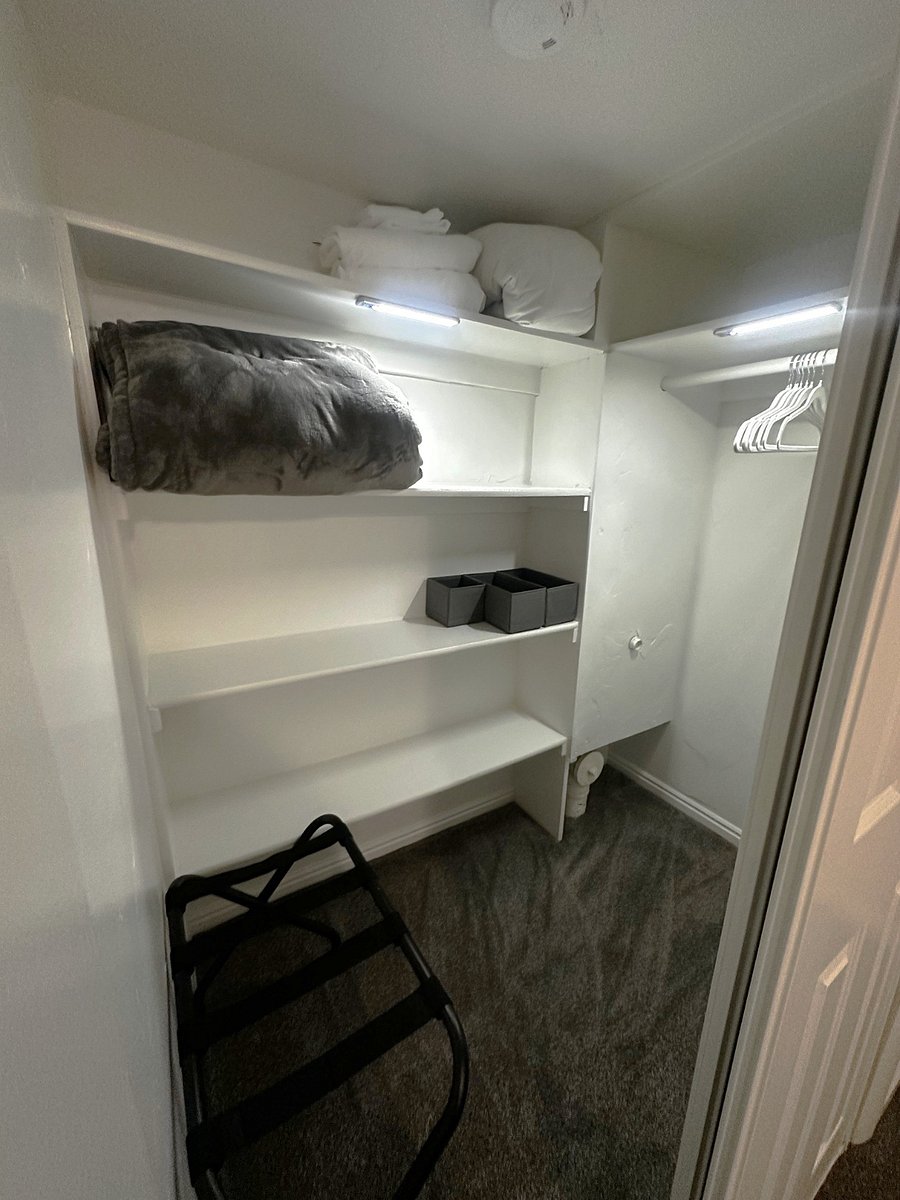 Bedroom closet.
