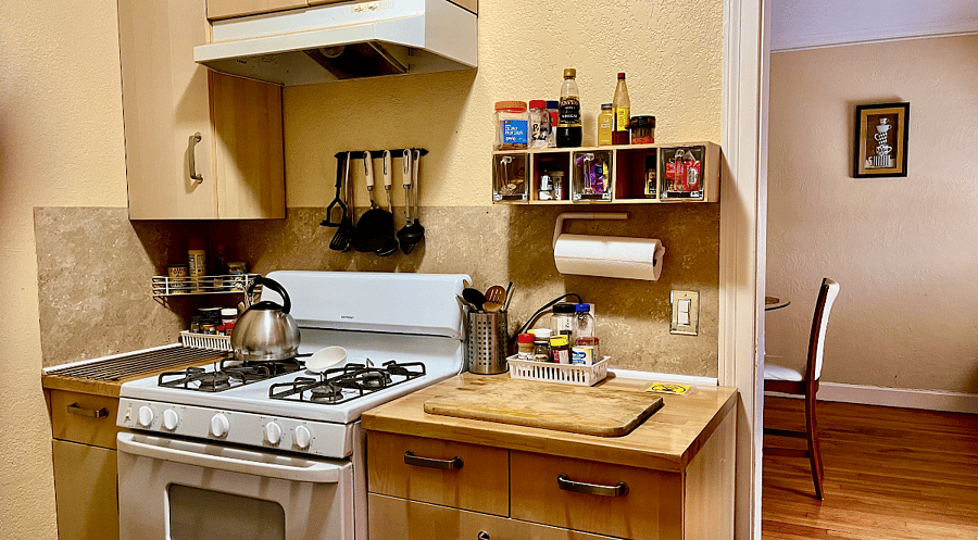 Stove work station
