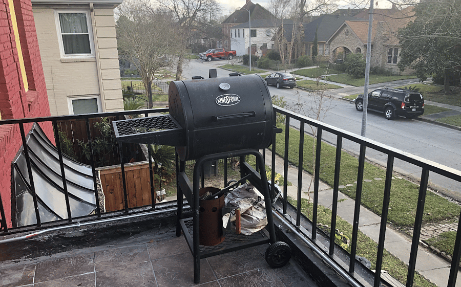 Balcony and Grill