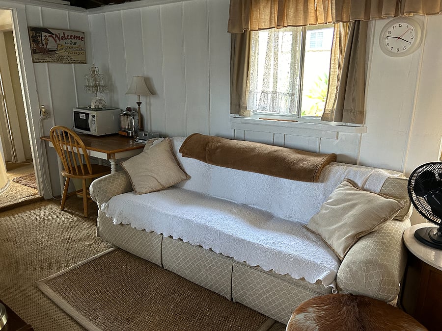 Sugar Shacl living area.