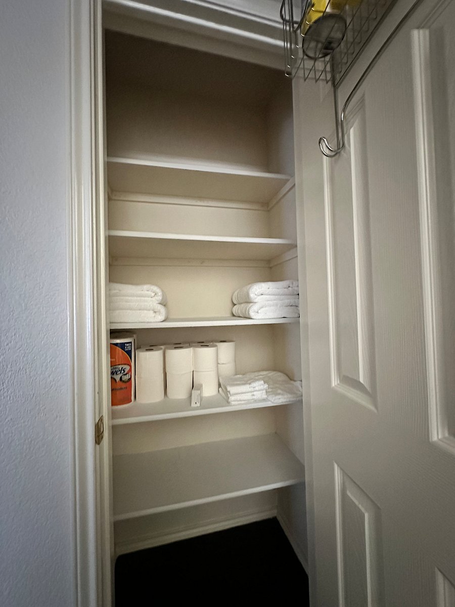 Guest Linen Closet