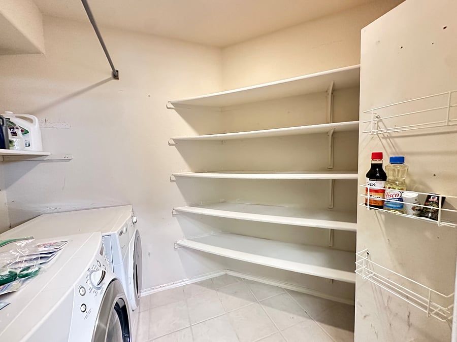 Full sized washer and dryer