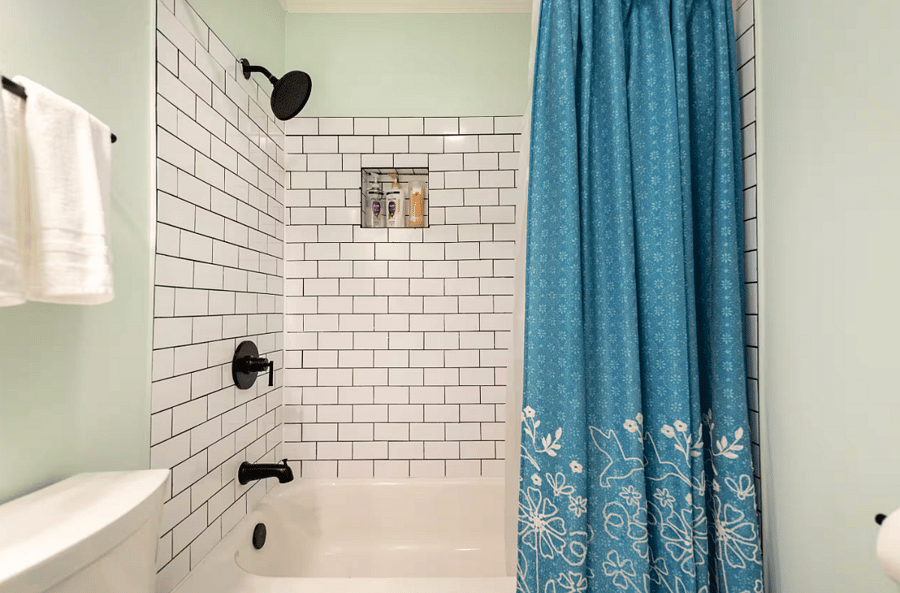 Full bath with tub/shower and starter bathroom necessities
