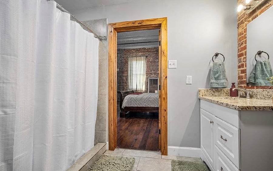 Bathroom with Shower