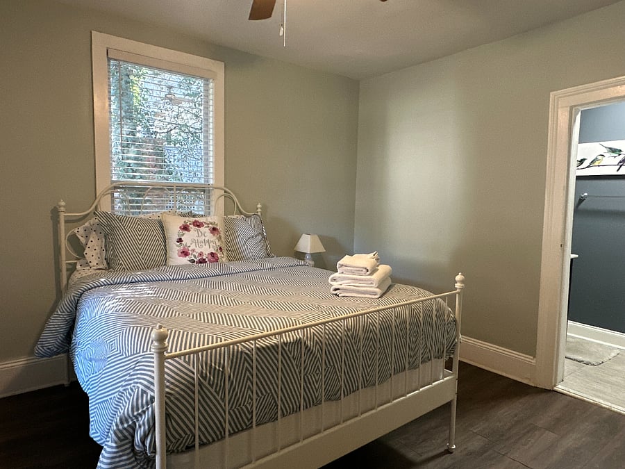 Bedroom 1 w/ en suite bathroom