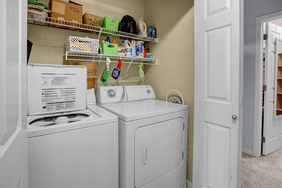 Washer and Dyer in Unit