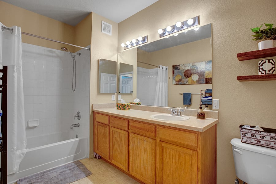Secondary bathroom