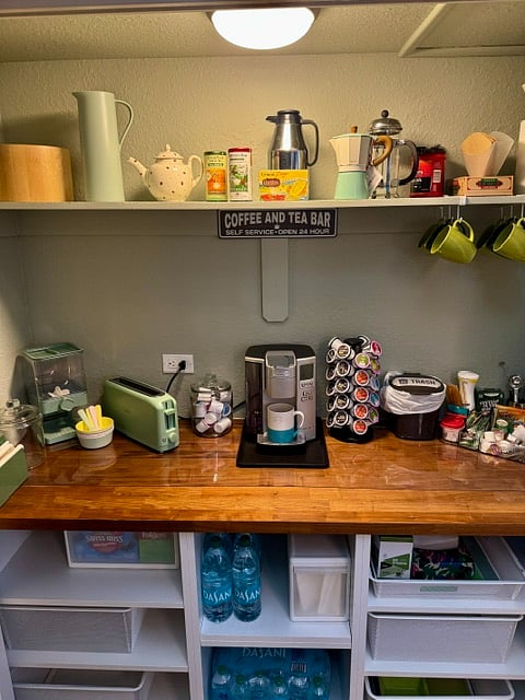 Fully Stocked Coffee Bar