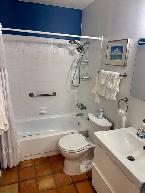 Hall bathroom