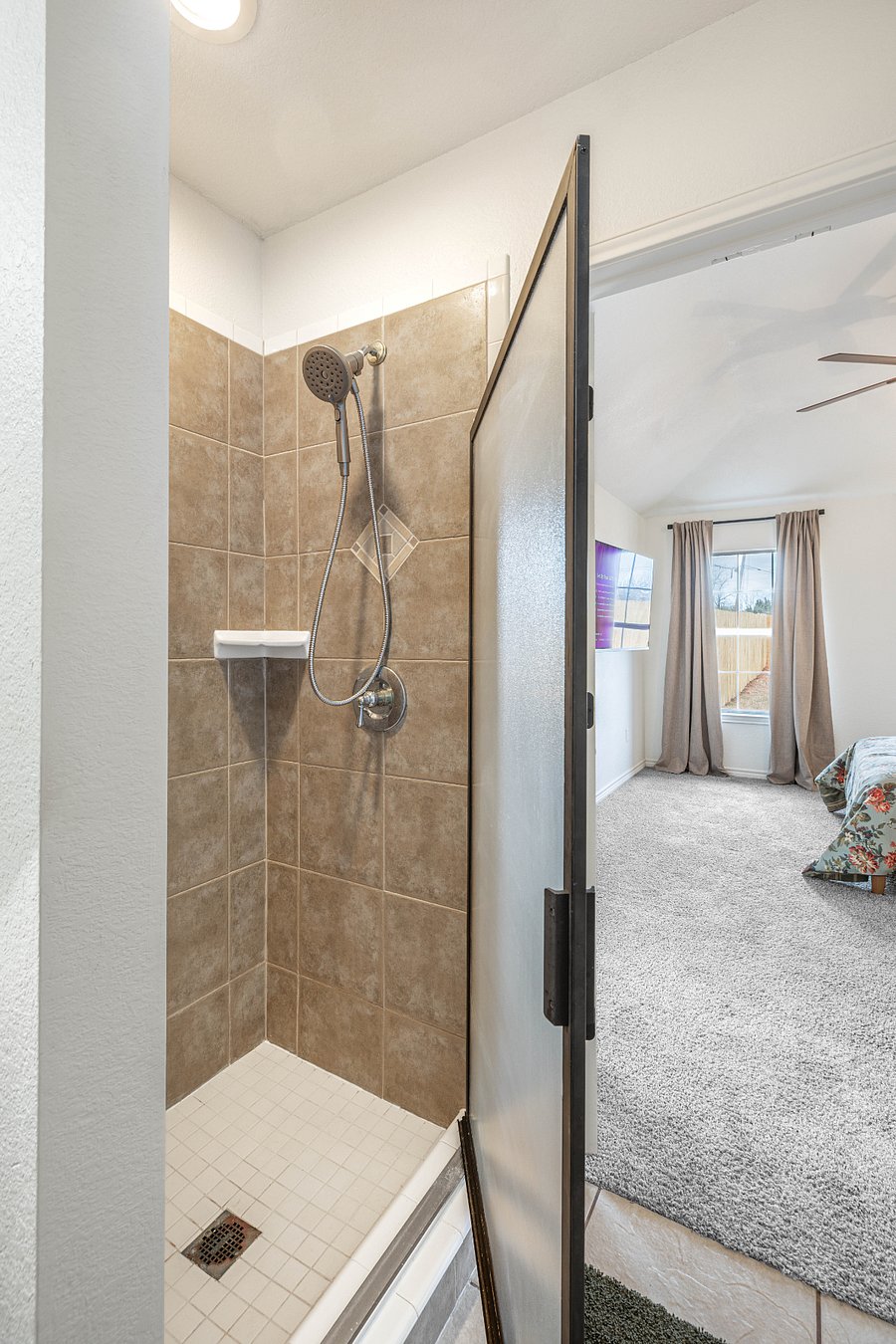 Master bathroom shower
