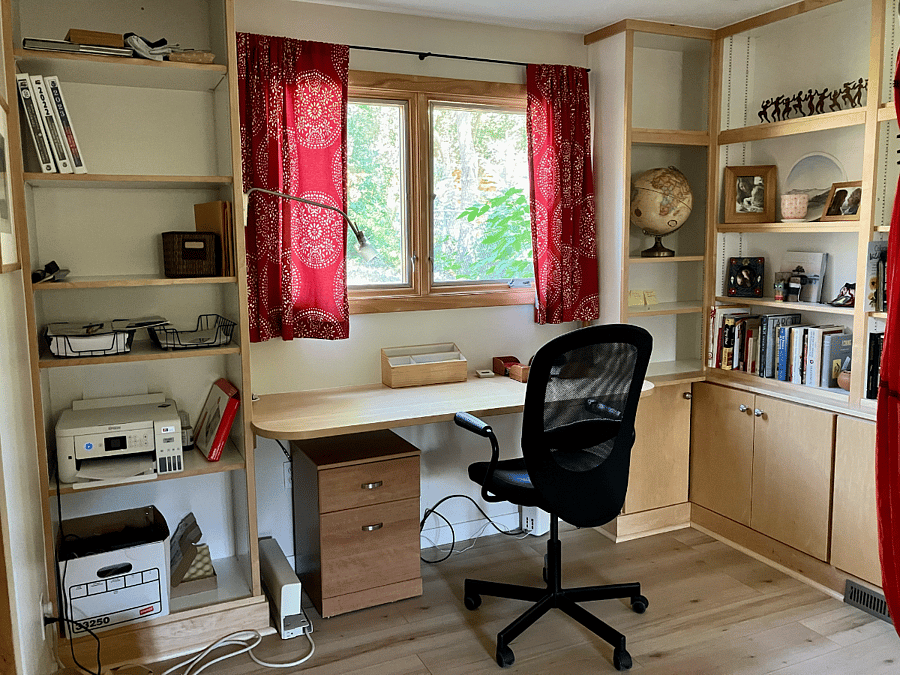 Dedicated office area