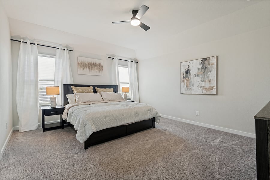 Primary Bedroom - King bed